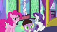 Pinkie, Spike, and Rarity happy Twilight is better MLPS2