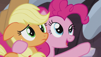 Pinkie "you'll do great in the flag finding mission!" S5E20