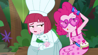 Pinkie Pie reaching into her hair EGSB