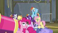 Product of the firm of Pinkie Pie.