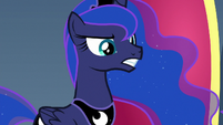 Princess Luna warning the ponies S8E25