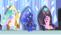 Princess Luna yawning S4E24