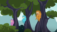 Puckwudgies stuck to the trees S8E2