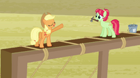 Raise This Barn - Applejack and Apple Dumpling S3E8