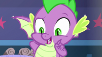 Spike "private tour of the Canterlot Archives" S8E15