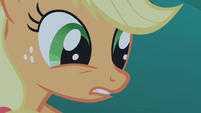 Applejack tells Twilight to let go S1E02