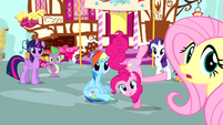 Mane 6 notice Cheese Sandwich S4E12