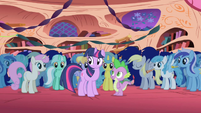 At Pinkie Pie's party