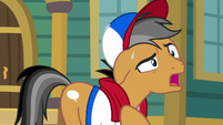 Quibble "can't turn me into an athlete!" S9E6