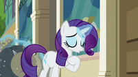 Rarity sighing with relief S8E4