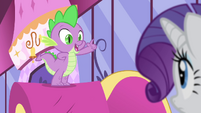 Spike "in time for the fair" S4E23