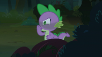 Spike holds his nose S3E9