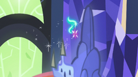 Starlight's cutie mark floats over the Cutie Map S7E10