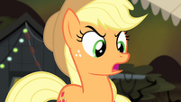 Applejack "I bet Granny Smith grounds you for a month" S4E17