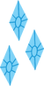 三つのダイヤモンド