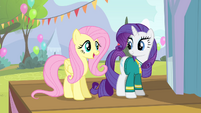 Fluttershy 'are really gonna make the Ponyville Pet Center fundraiser' S4E14