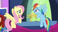 "I prefer to think of them as everypony's trophies but with my name permanently etched onto them."