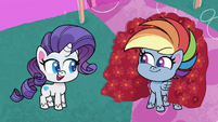 Rarity "you're the absolute worst!" PLS1E2b