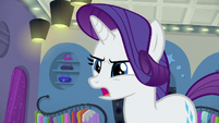 Rarity annoyed "you think?" S8E4