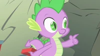 "I mean, you're ten times more gorgeous!" Spike, you got that right.