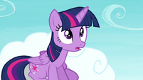 Twilight "while you fly?" S4E21