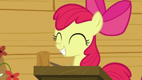 Apple Bloom smiling S6E4