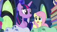 Fluttershy "you said 'books' twice" S5E23