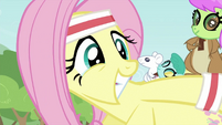 Fluttershy smiling S2E22