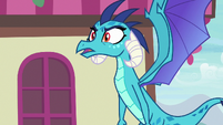 Princess Ember pauses in confusion S7E15