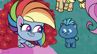 Rainbow and Smallfry smiling together PLS1E2b