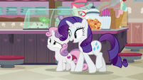 Rarity -excited to be back here- S7E6