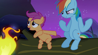 Scootaloo 'How about I tell tonight's story' S3E06