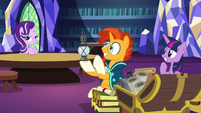 Sunburst shows antique lantern to Starlight S7E24