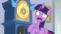 "I'm late for my class' field trip to Cloudsdale!"