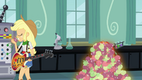 Applejack takes a bite out of the apple EG3