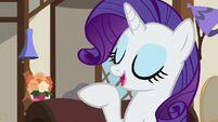 Rarity "something across the color wheel" S7E19