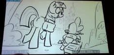 S5E25 animatic - Twilight and Spike approach the castle