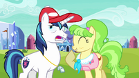 Shining Armor nauseated face S03E12