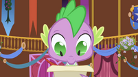 Spike checking the list S1E01