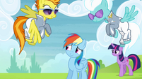 Spitfire and Fleetfoot give Rainbow time to think S4E10