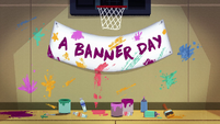 A Banner Day animated short title card EG3