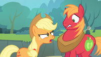 Applejack angry at Big McIntosh S4E09