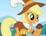 Applejack como Smart Cookie.