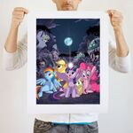 Dark Night art print WeLoveFine