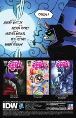 FIENDship is Magic issue 1 credits page