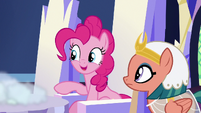 Pinkie Pie "the sparkly crystal things" S7E26