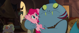 Pinkie offering a big warm hug to Mori MLPTM