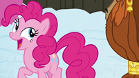 Pinkie quickly says goodbye to Rutherford S7E11