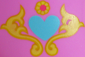 Princess Cadance toy cutie mark crop