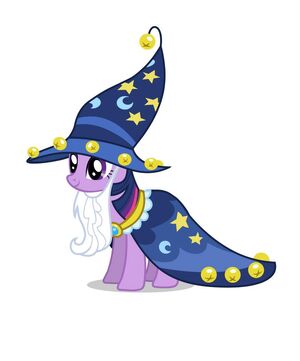 Twilight Sparkle as she appears in Luna Eclipsed and Dragon Quest.